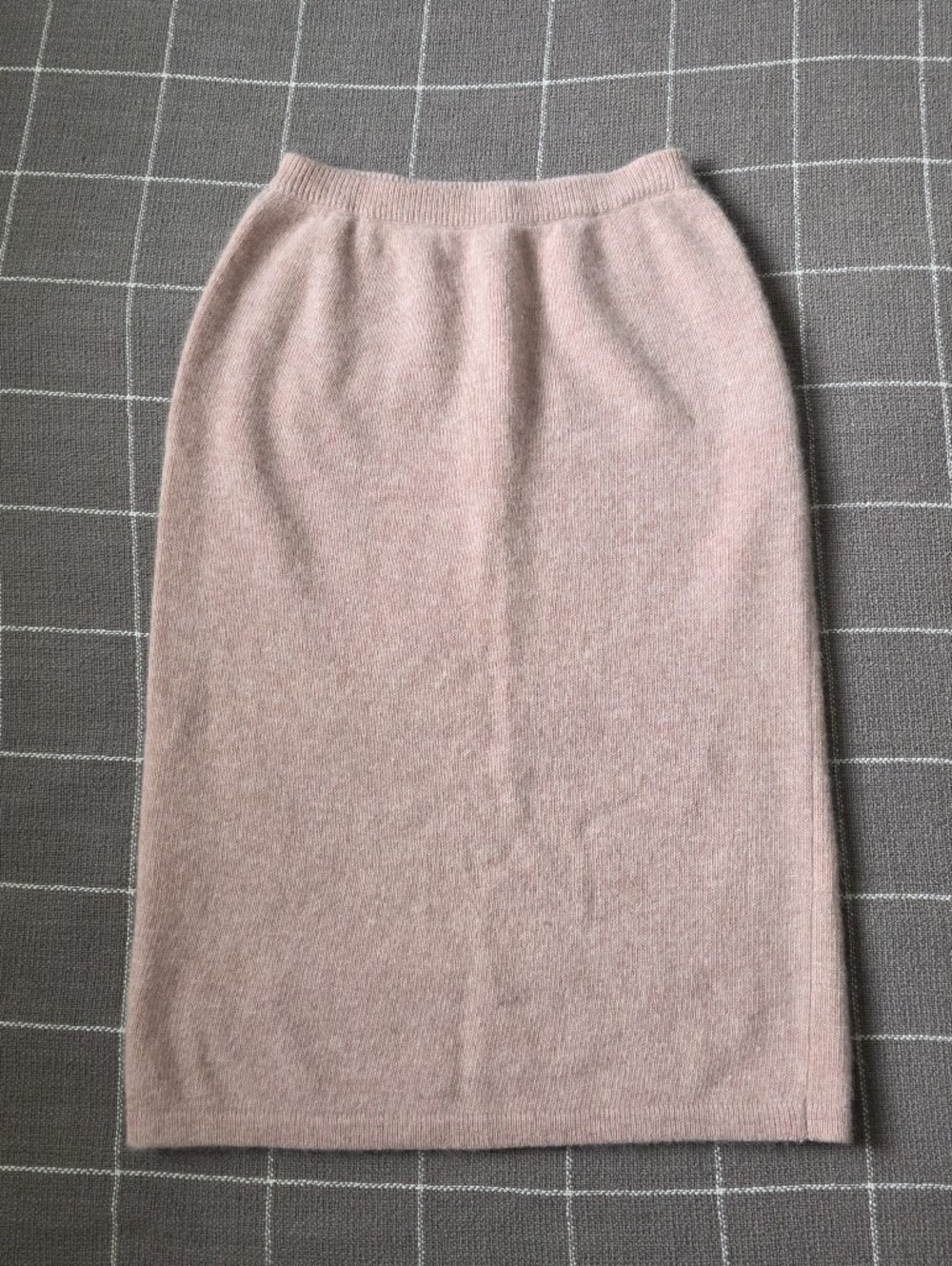 Vtg 80s Andrea Haber Lambswool Angora Skirt